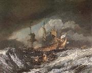 Joseph Mallord William Turner Boat and war oil painting